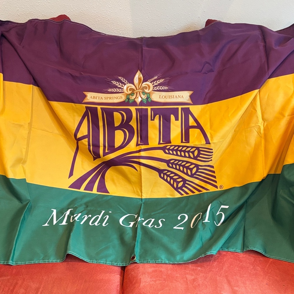 Abita Mardi Gras 2015 Flag